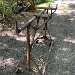 Heavy Duty Steel Pipe Cart