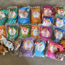 Teenie Beanie Babies Lot - McDonald’s 1999/2000 Sealed & Loose 