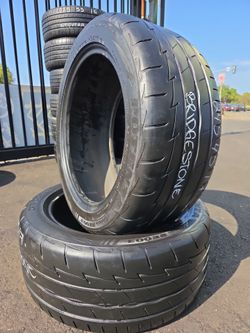 (2) P245/45R17 BRIDGESTONE $120 CASH PRICE