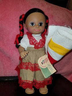 Madame Magnon Mexican Doll vintage