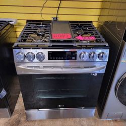 Slide In ThinQ With Scan - To - Cook + Air Fry 5.8 CU.FT. QJ