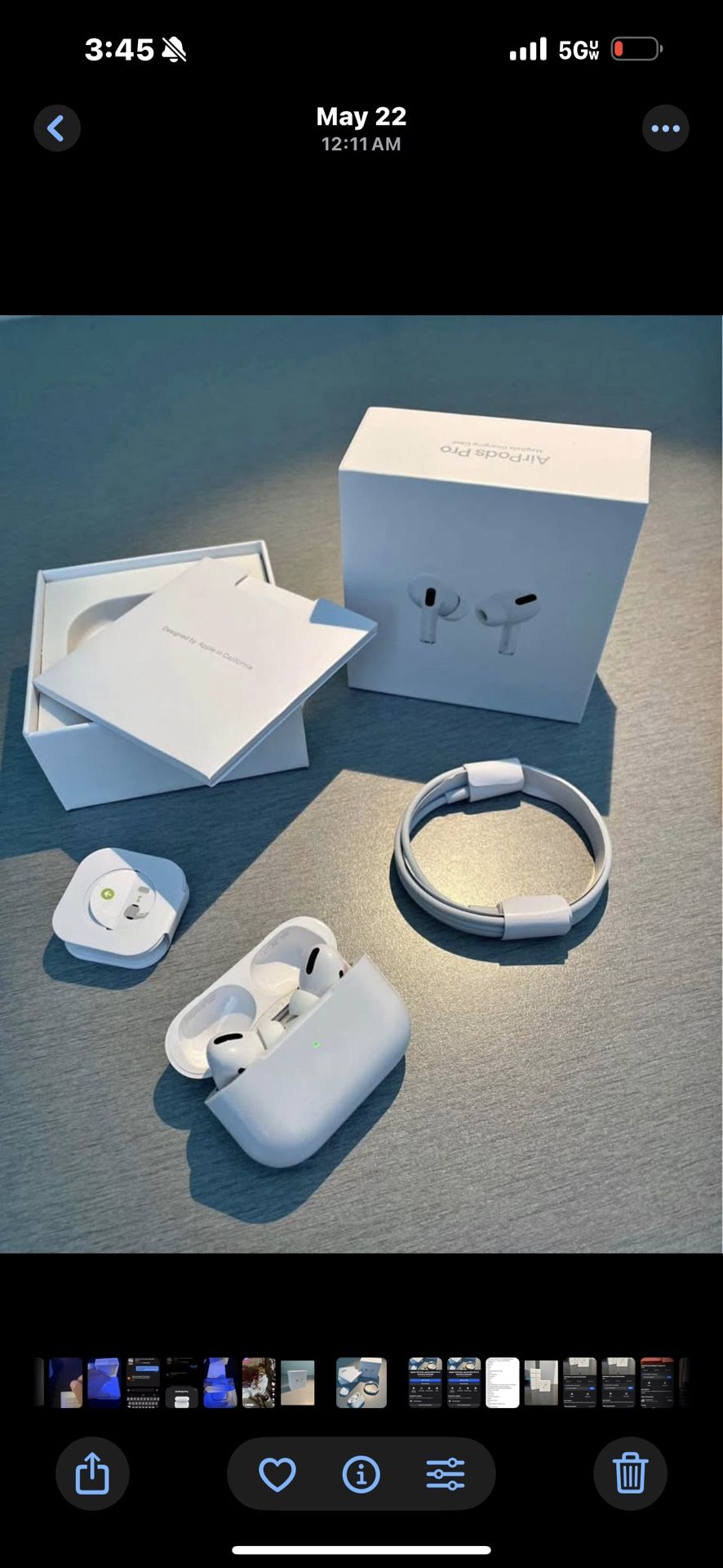 AirPods Pro 2nd Generation MagSafe Wireless Charging Case USB-C is a high tech and stylish in-ear canal earbud set from Apple. Featuring active no