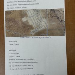 moible home lots for sale