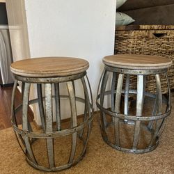 End Tables / Stools 