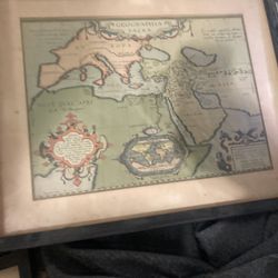 4 VINTAGE MAPS TO ONE EYED WILLYS FORTUNE
