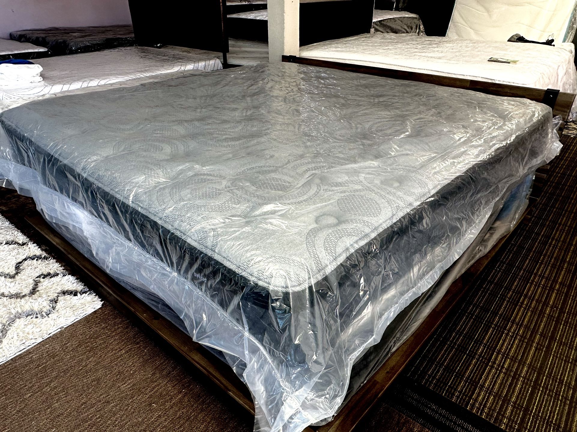 New 12” King Hybrid Mattress ⚡️ $50 Initial/down Payment ⚡️