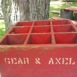Vintage crate