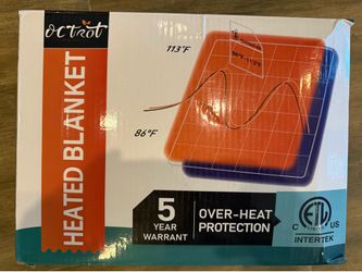 Heated blanket - brand new