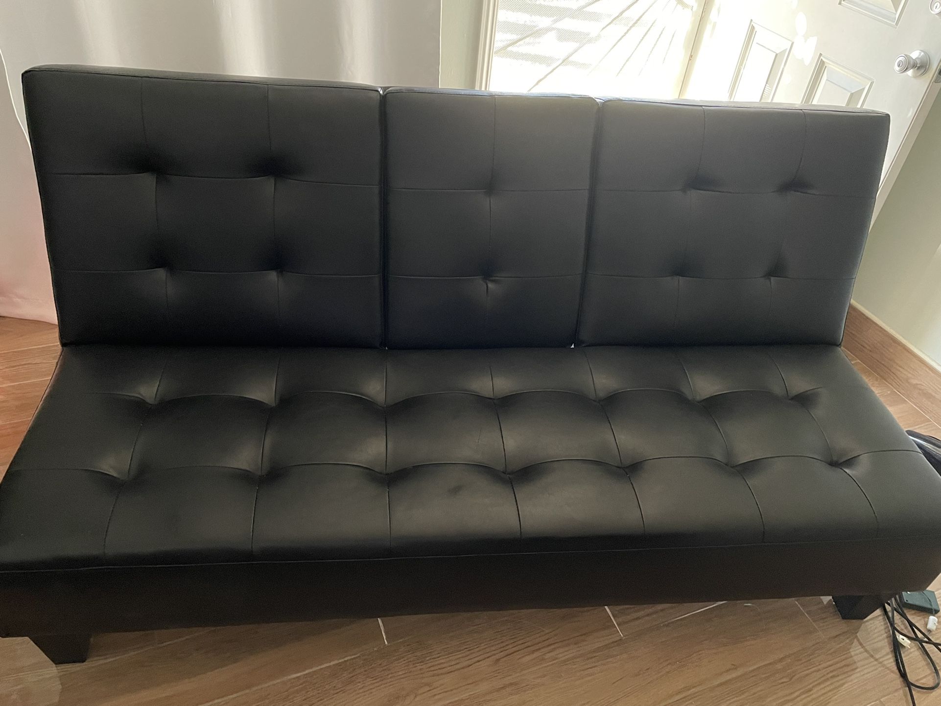 Sofa Bed With Cup Holders
