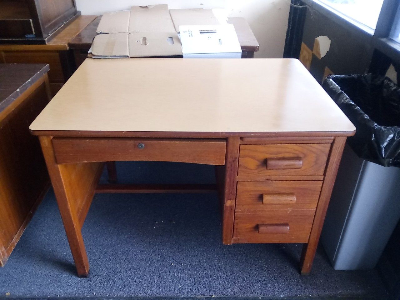 Wood Teacher Desk