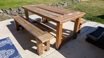 Patio Picnic Bench and Chairs