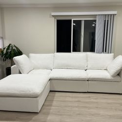 White Cloud Sectional Couch