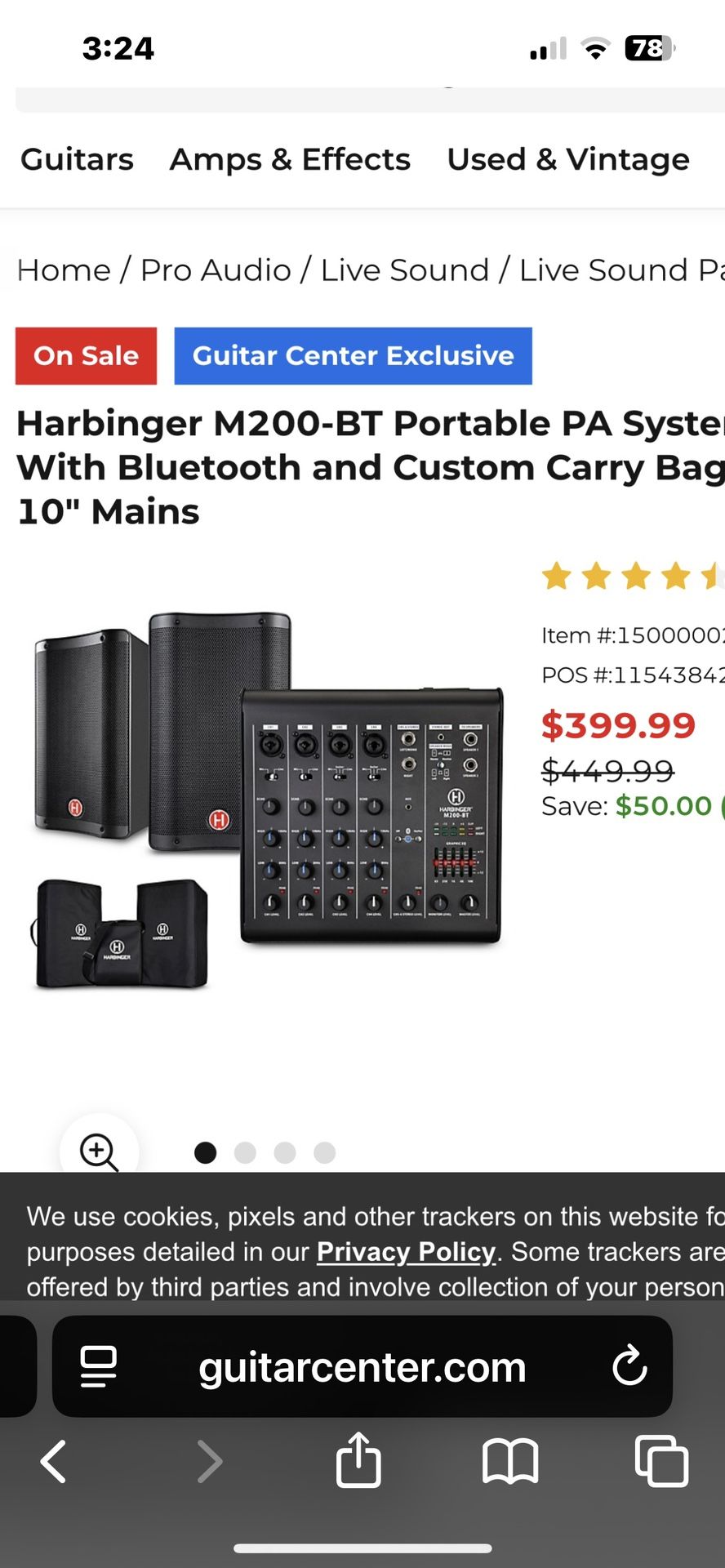 PA 800w / With 1000w Powered Subwoofer / Amazing Deal! 