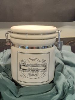 Bath Salts Apothecary Jar