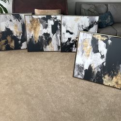 4 Large Pieces Of Art FREE FREE FREE