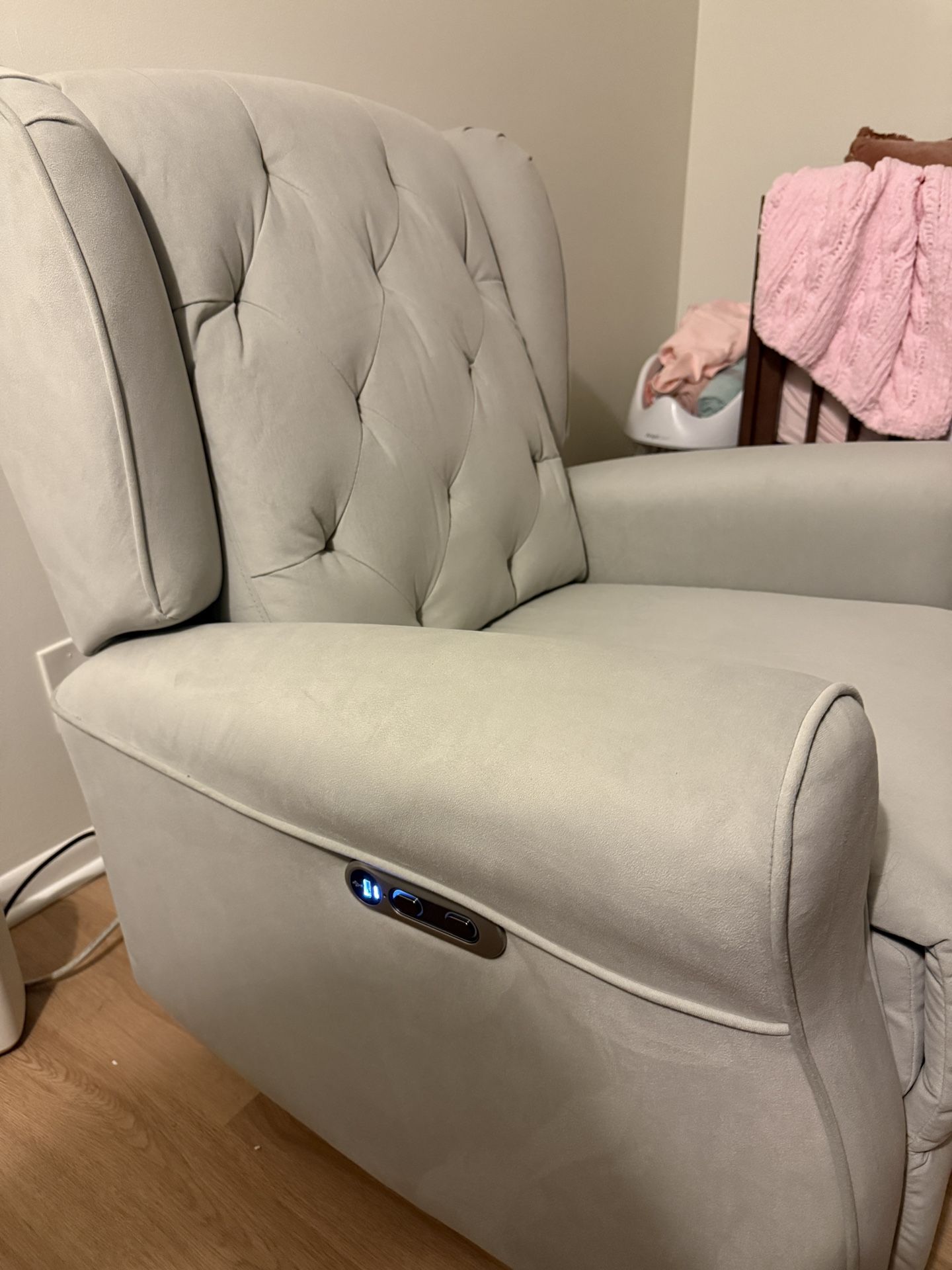 Electronic Power Recliner and Swivel Glider