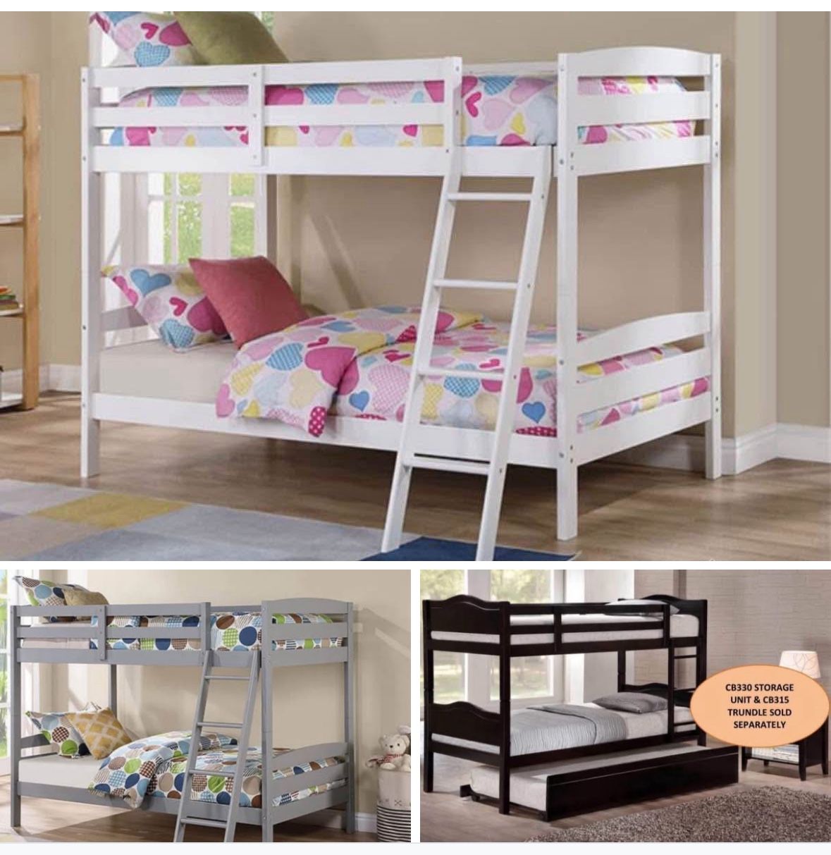 Bunk Bed Twin And Twin Not Including Mattress