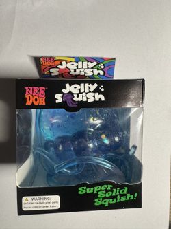 NeeDoh Large JellySquish (blue)
