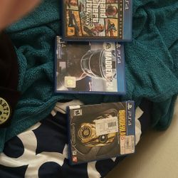 PlayStation 4 Games Borderlands,gta,madden24