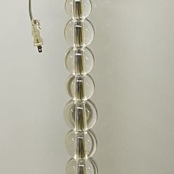 Restoration Hardware Stacked Glass Ball Floor Lamp