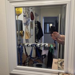 Dresser with mirror