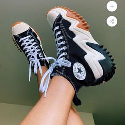 Converse  Run Star Motion Hi Sneackers  In Black
