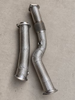 New s58 downpipe w heatshield option