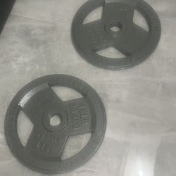 Cash only no Zelle Brand new in box pair of 45lb Olympic weights plates total 90lb more same style if needed added price or others check my Page