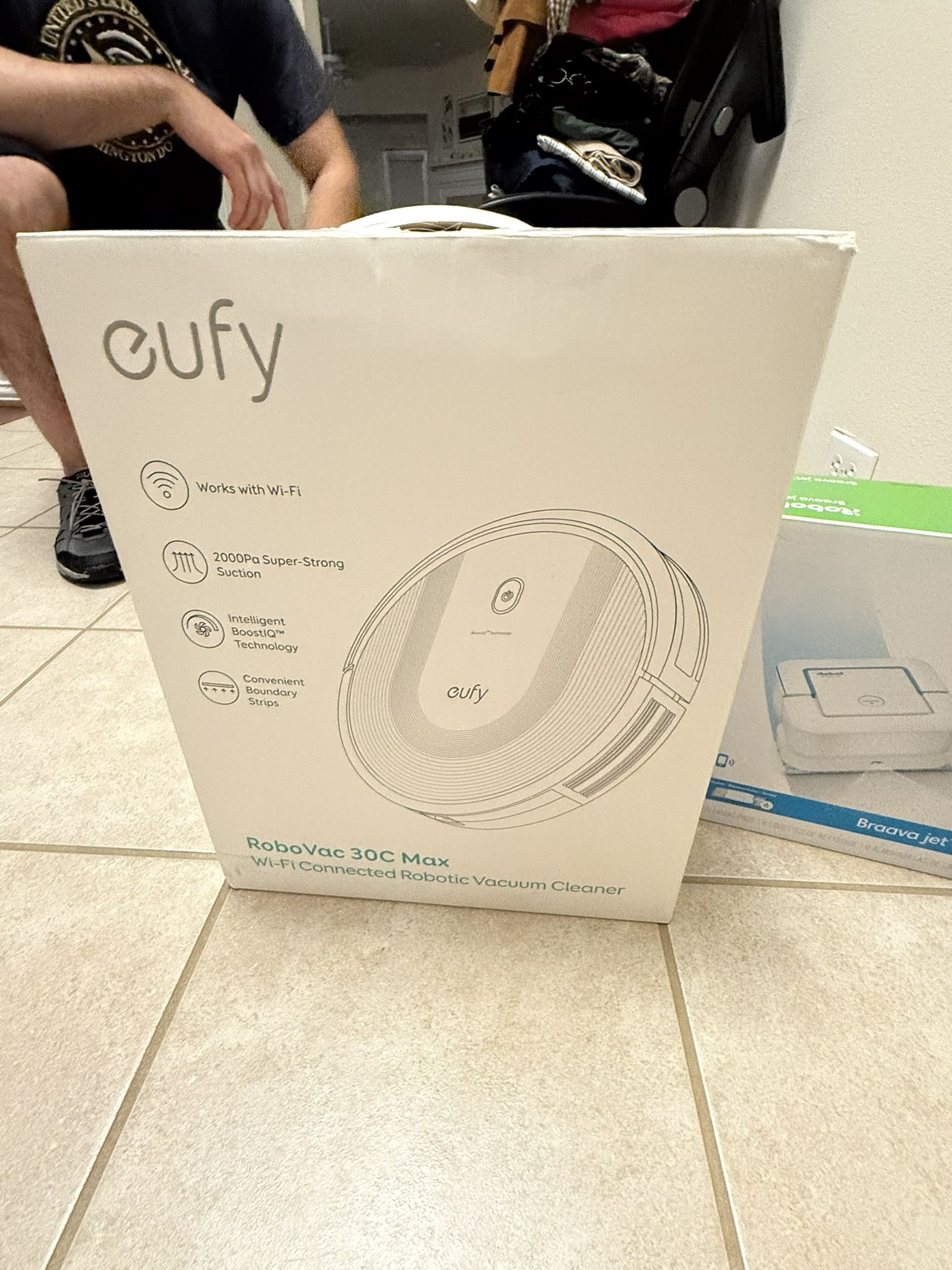 Eufy by Anker RoboVac 30C Max Robot Vacuum Cleaner White