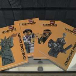 4 Legoland Tickets 1 Day Park Hopper 