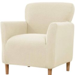 DUJUIKE Headboard Slipcover for Queen Bed, Stretch Bed Headboard Cover, Dustproof Protector Cover for Linen Tufted Upholstered, Velvety Soft Comfortab