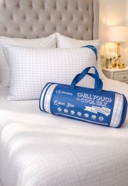 New Cool Silk Memory Foam Pillow✨☁️