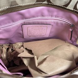 Coach Canvas Mini Tote