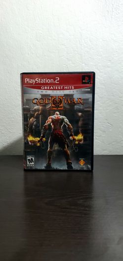 God of War 2 PS2 Game Disc Set – Priced to Sell