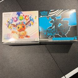 Prismatic Evolutions and Black Bolt ETB