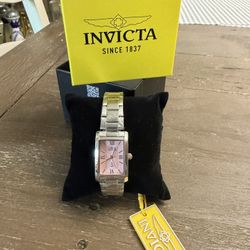 INVICTA Lady Watch 21mm Stainless Steel Pink. 