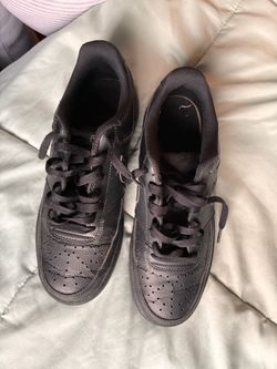 Black Nike Air Force 1s