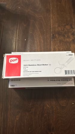 Don 18/8 Stainless Steel Disher 4 oz