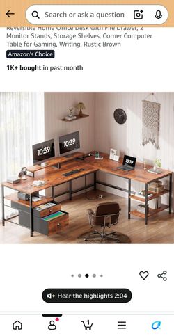 L Shaped Office Desk