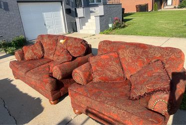 Love seat and chair set