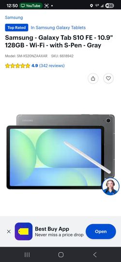 Samsung Galaxy Tab s10 FE