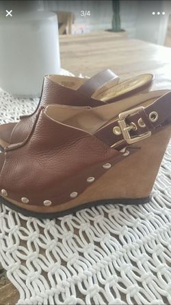 Michael Kors wedge shoes size 8.5