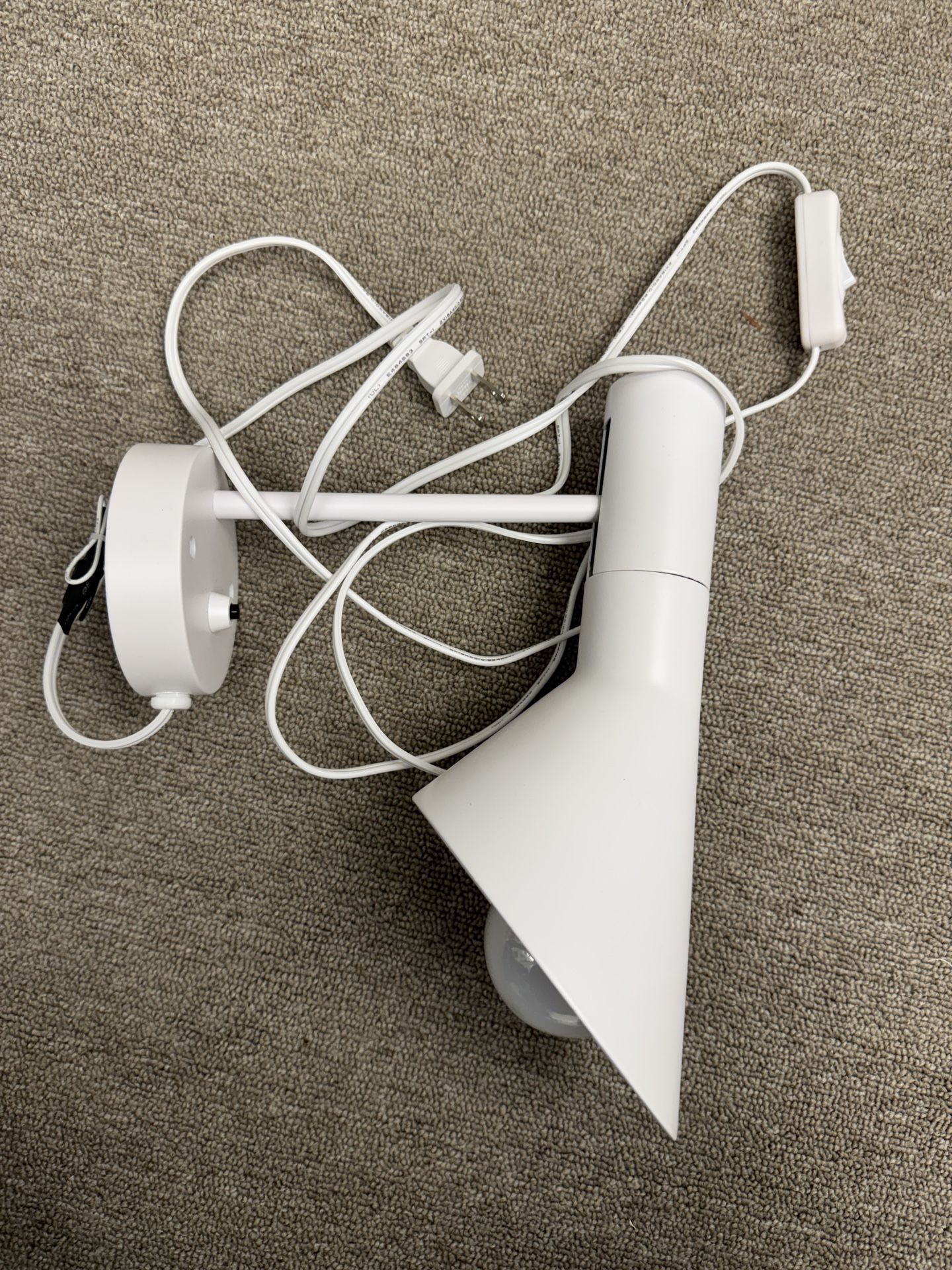 Arne Jacobson Dupe Light Plug In Sconce Mcm