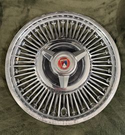 LOT of 4 1960's FORD SPINNER WHEEL COVER HUB CAP GENUINE ORIGINAL 3 OEM 13”