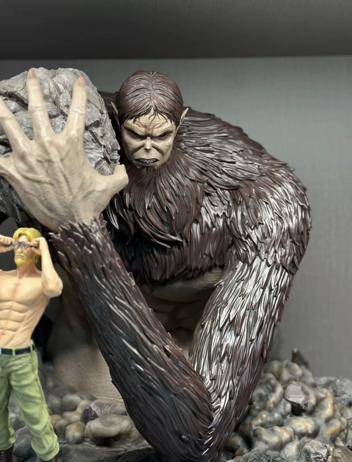 Attack on Titan statue