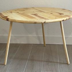 Wood Display Table 