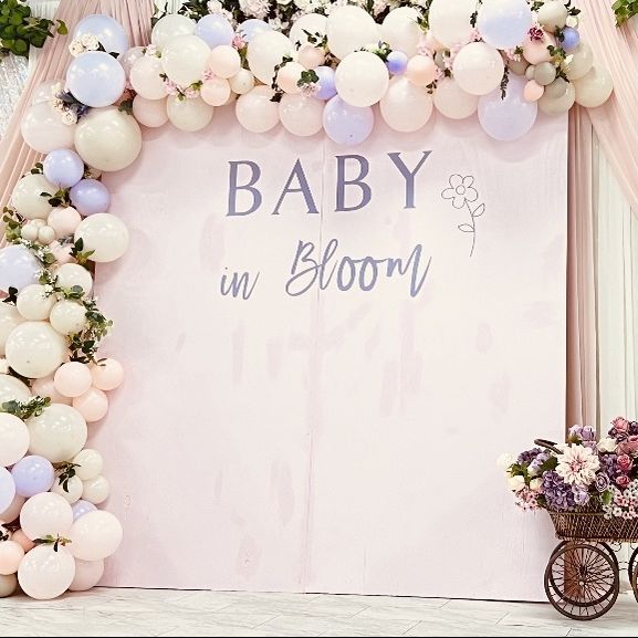 Baby In Bloom Decor 