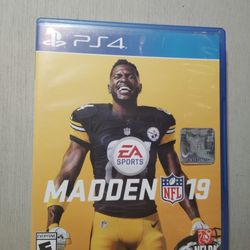 PS4 Madden  🏈 2019