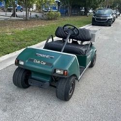 GREEN 2003 Club car UTILITY ds 2 Passenger seat Golf Cart 48 volt 48V