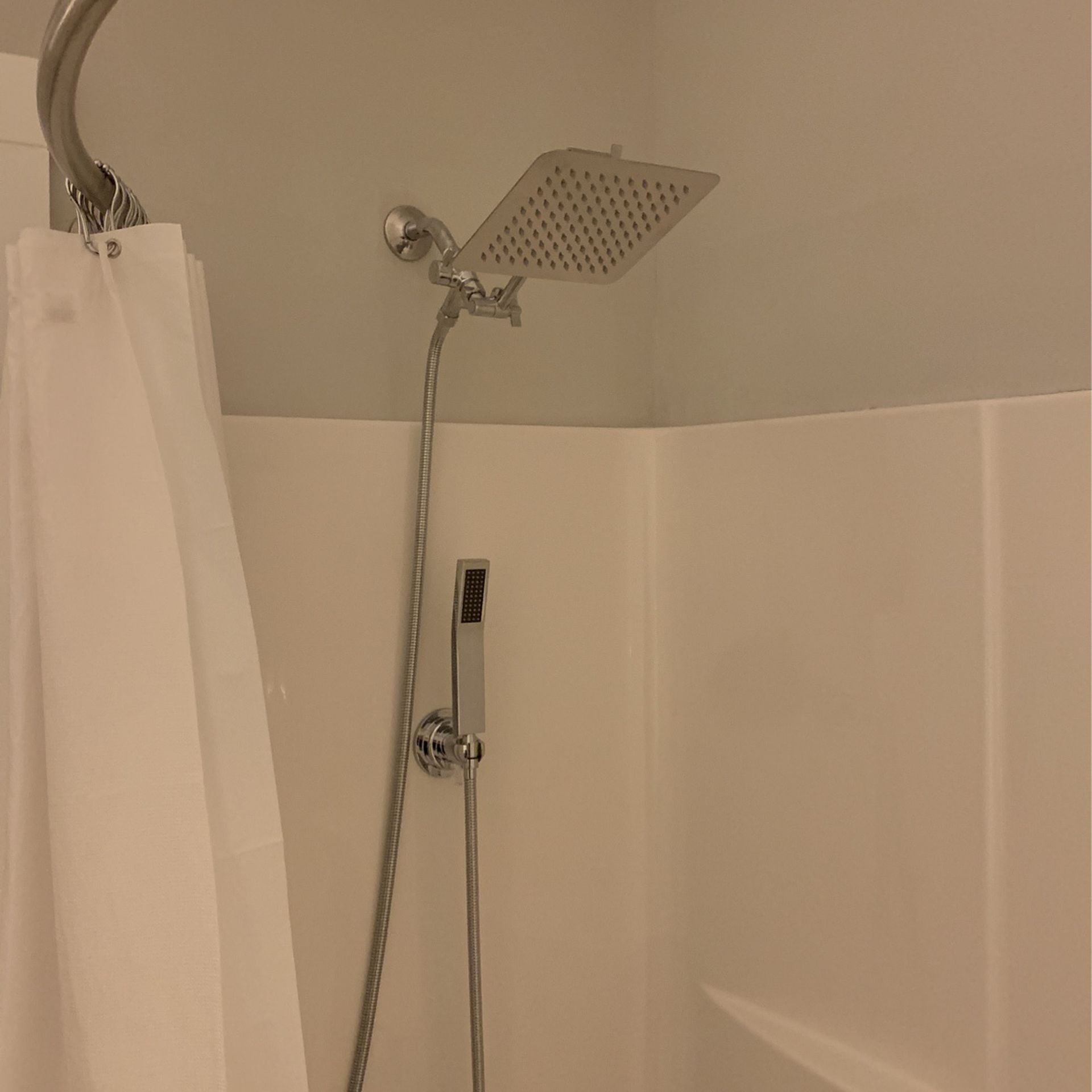 Stainless Steel Shower Head & Wand